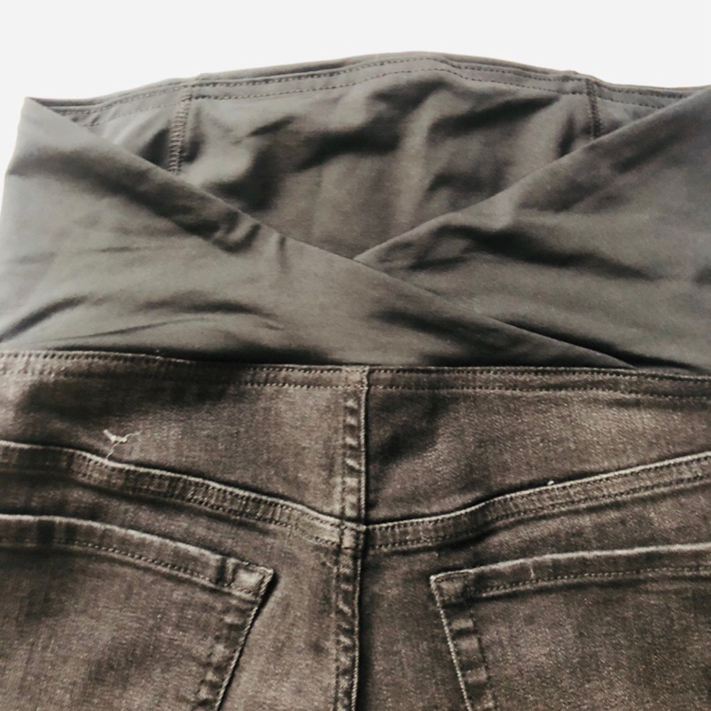 ISABEL MATERNITY Denim Shorts Black Size 6 - Picture 5 of 8